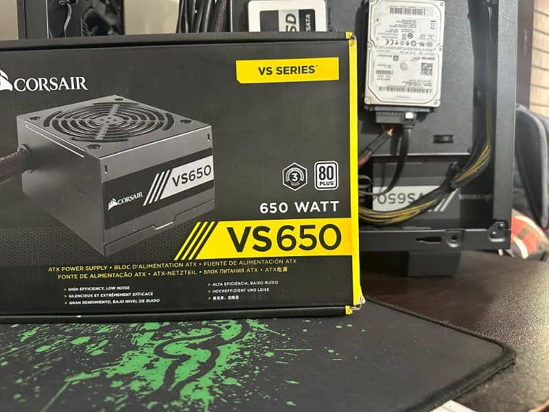 Corsair VS650 80+ PSU 0