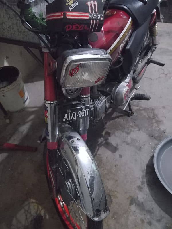 crown bike 10/8 condition enjoin 100% oka ha original Tanki tapy nai h 4