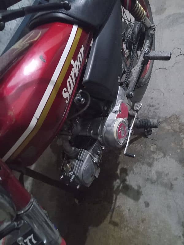 crown bike 10/8 condition enjoin 100% oka ha original Tanki tapy nai h 5