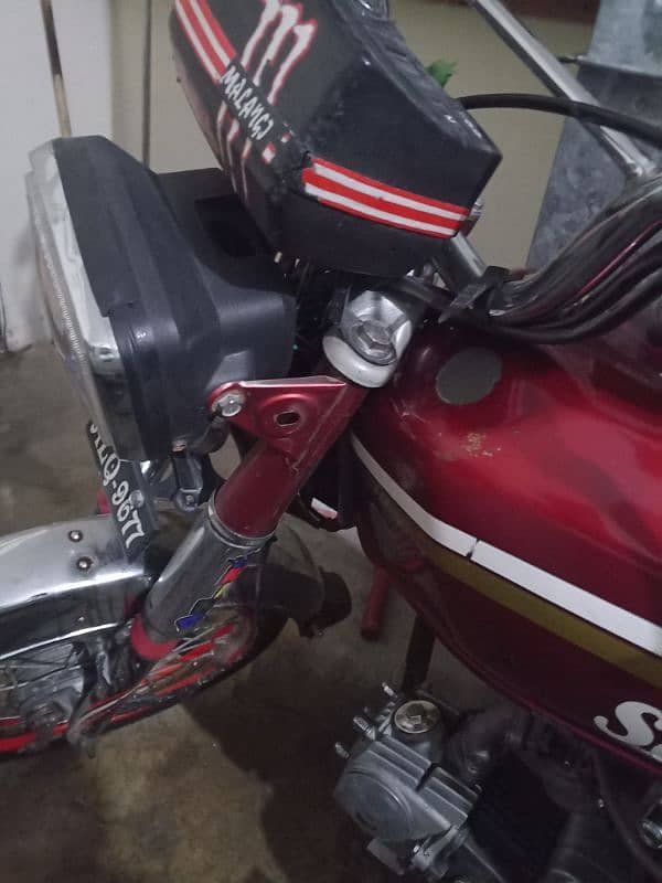 crown bike 10/8 condition enjoin 100% oka ha original Tanki tapy nai h 8