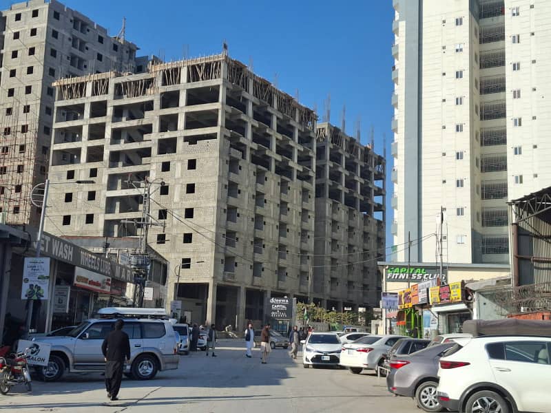 Corner Flat For Sale In Capital Resort E11 Islamabad on Installment 1