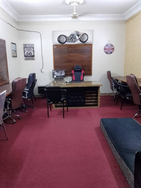 300 Square Yards Office In Central Gulshan-e-Iqbal - Block 10 For rent 0