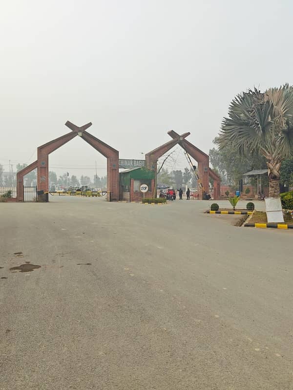 10 Marla Possession Plot For Sale  Nishat  Block Chinar Bagh 4