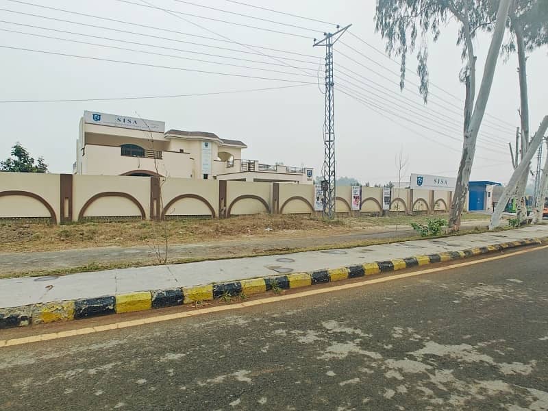 10 Marla Possession Plot For Sale  Nishat  Block Chinar Bagh 17