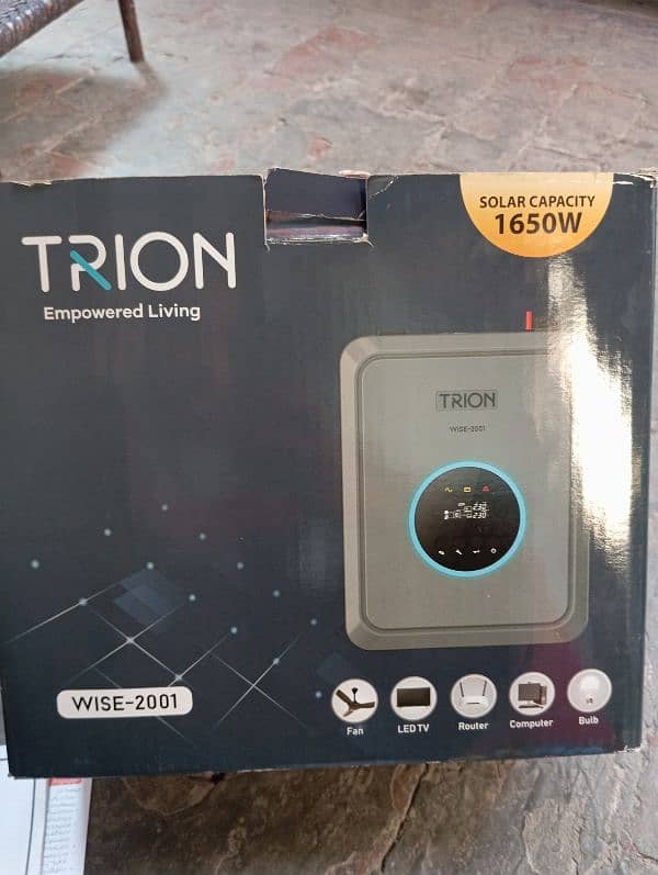 Trion inverter   1year 5 month warranty 1