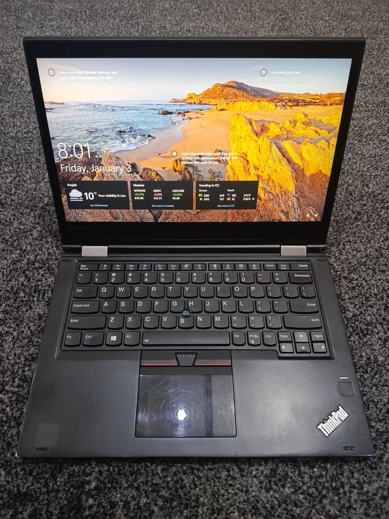 Laptop Core i5 8th Gen 8GB Ram 128GB Lenovo ThinkPad X380 Yoga Series 6