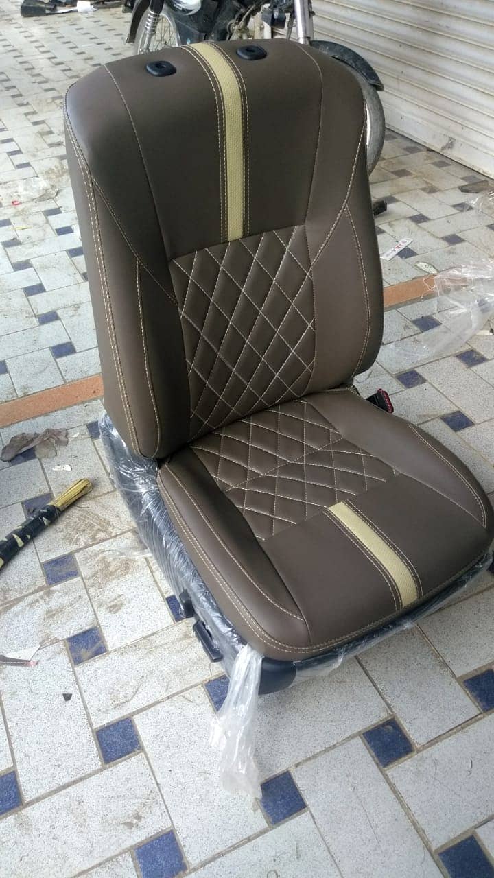 Seat cover / Seat Poshish (_*Only Karachi*_ ) 8