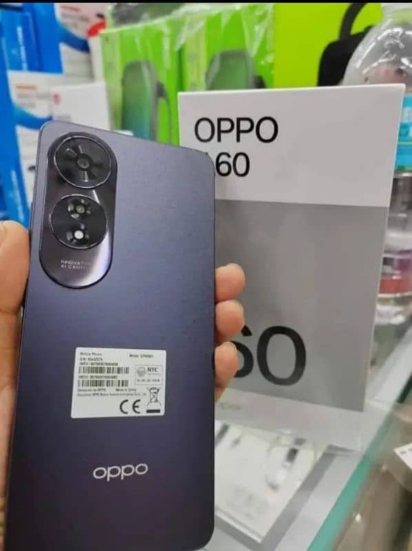 Oppo A60 8+8/256  condition 10/10 08 months warranty available. purple 1