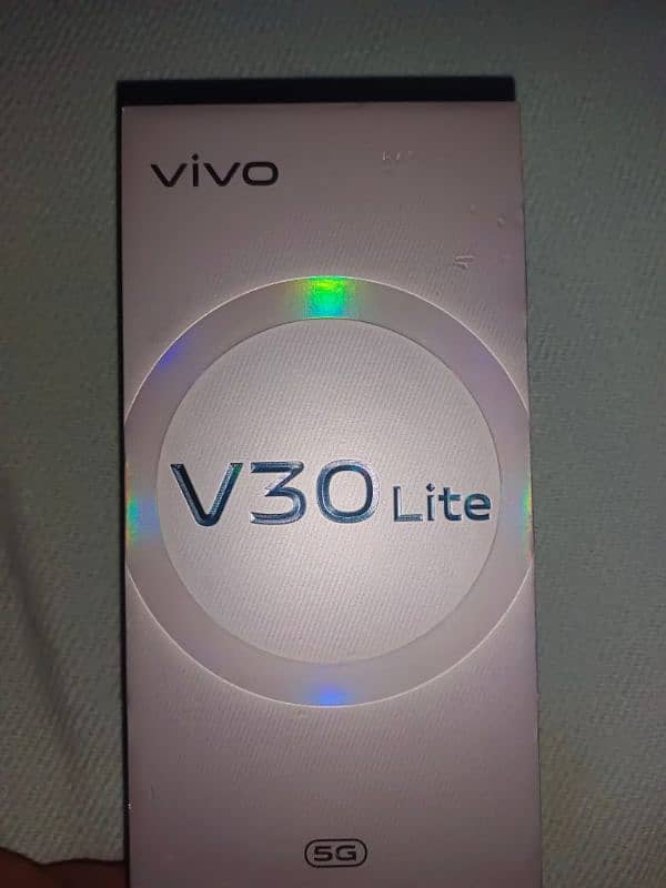 Vivo v30 lite 5g 12+12 256 gb Non Pta Complete Box 0