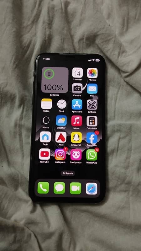 Iphone X 64gb PTA approved black color good condition 3