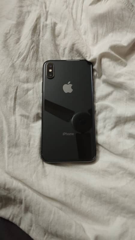 Iphone X 64gb PTA approved black color good condition 4