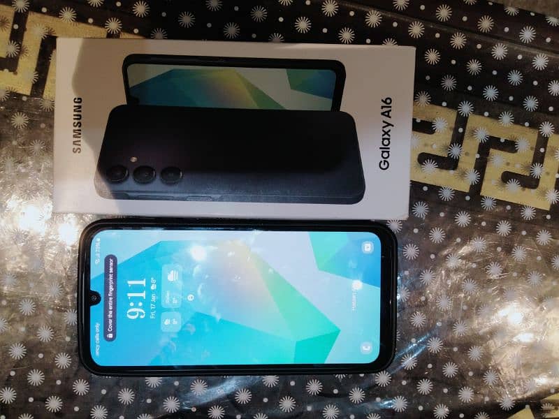 Samsung A16 Brand New just box open 0