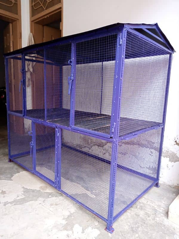 3 portion iron cage for sale. 1