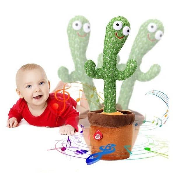 Dancing cactus plus toy for kids(Delivery all Pakistan) 1