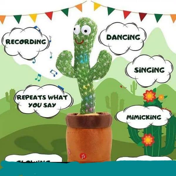 Dancing cactus plus toy for kids(Delivery all Pakistan) 2