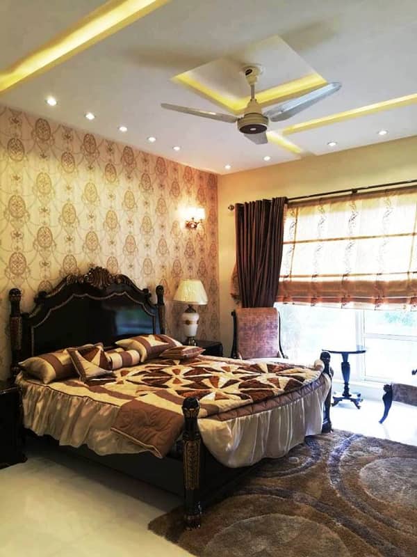 02 Kanal Most Elegant Slightly Used Luxury Spanish Design Bungalow full Basement/ furnished For Sale At Prime Location Of Dha Lahore 16