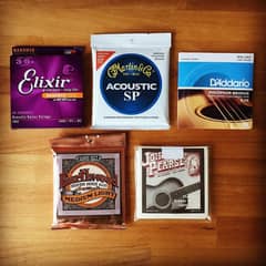 Guitars strings bag capo picks strap hanger pickups & all acessoires