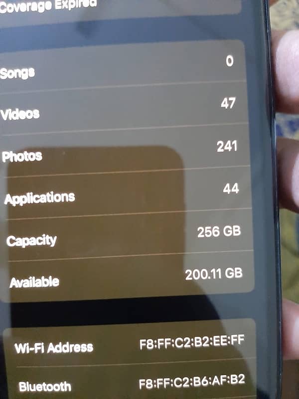 iphone 11pro 256gb dual sim PTA 4