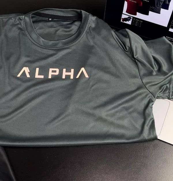 4 PIECES ALPHA T SHIRTS (DELIVERY FREE) 1