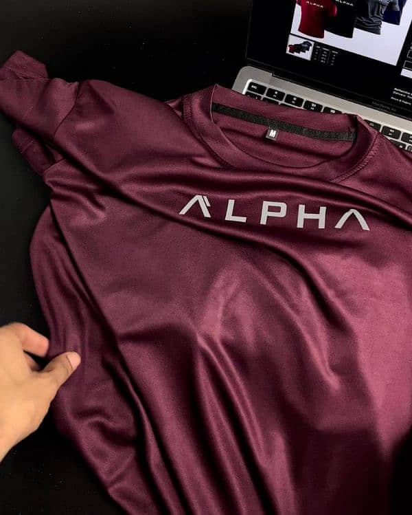 4 PIECES ALPHA T SHIRTS (DELIVERY FREE) 4