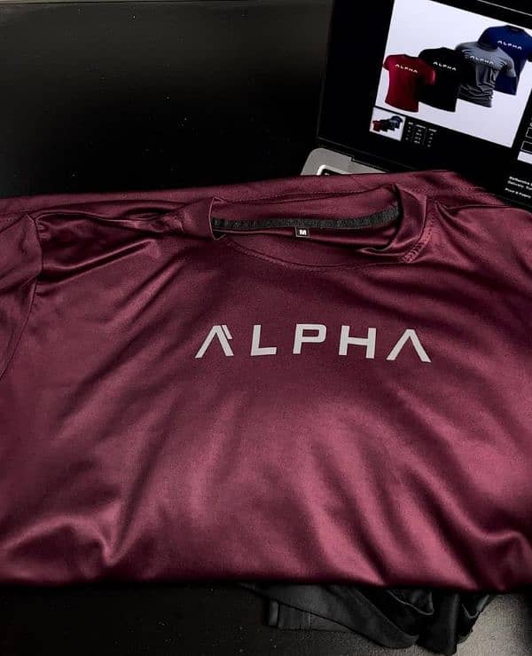 4 PIECES ALPHA T SHIRTS (DELIVERY FREE) 6