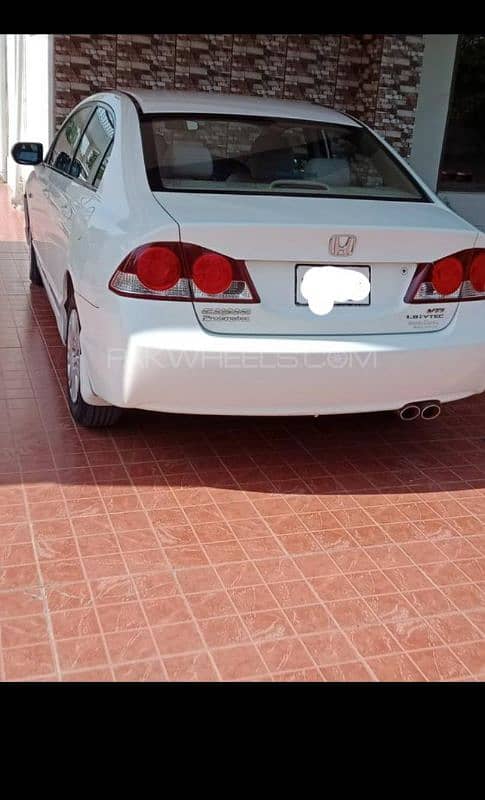 Honda Civic Prosmetic 2012 White B2B 0