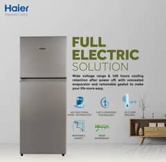 Haier Fridge HRF-186 EBS DG (156L) – Silver