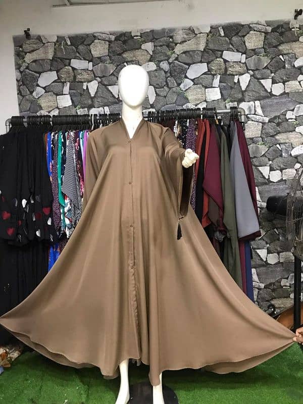 Front open Abaya (Samosa Style) 0