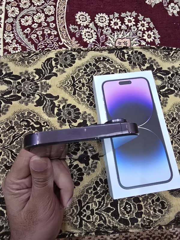 iPhone 14 Pro Max 128gb LLa model dual eSIM deep purple 0