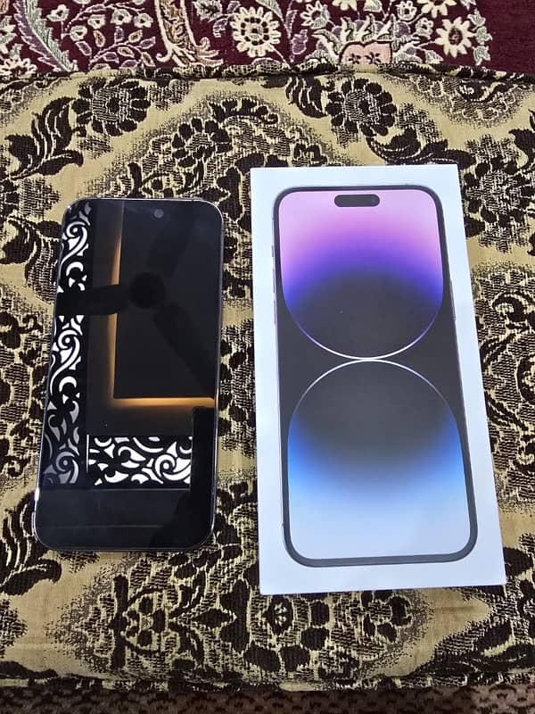 iPhone 14 Pro Max 128gb LLa model dual eSIM deep purple 2