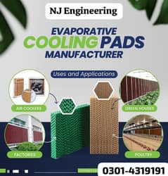 Evaporative Air Cooling Pads / poultry cooling pads