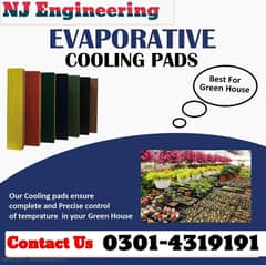 Evaporative Cooling Pads / Greenhouse Cooling /Climate Control pads