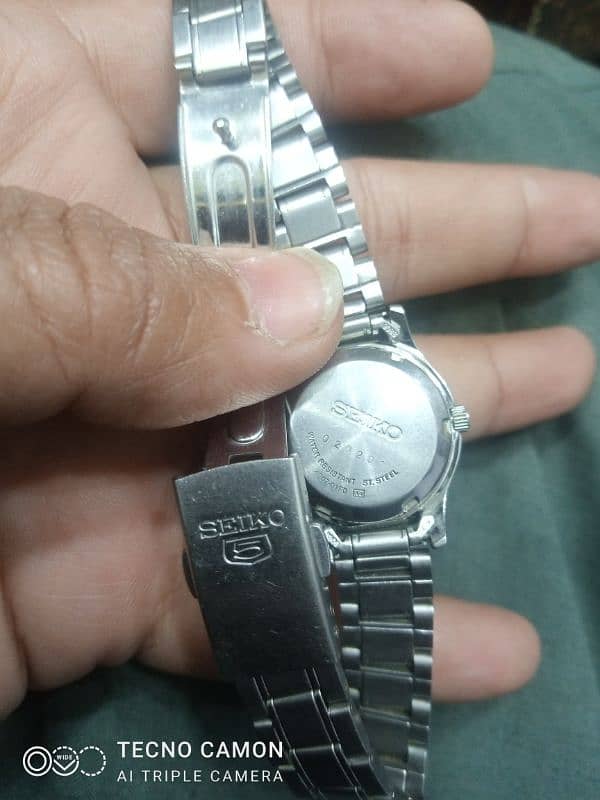 seiko 4207 stainles steel orignal 1