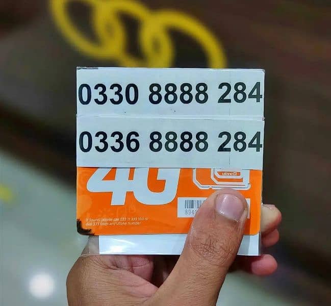 Ufone Golden Numbers for sale 5