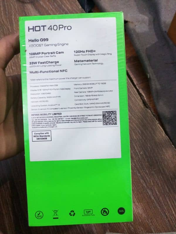 Infinix hot 40 pro 03147637691 4