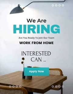 work from home available no investment no charges