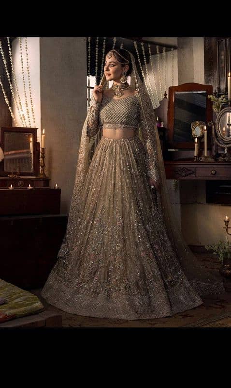 Bridal dress , Barat , Nikah, walima dress available 3