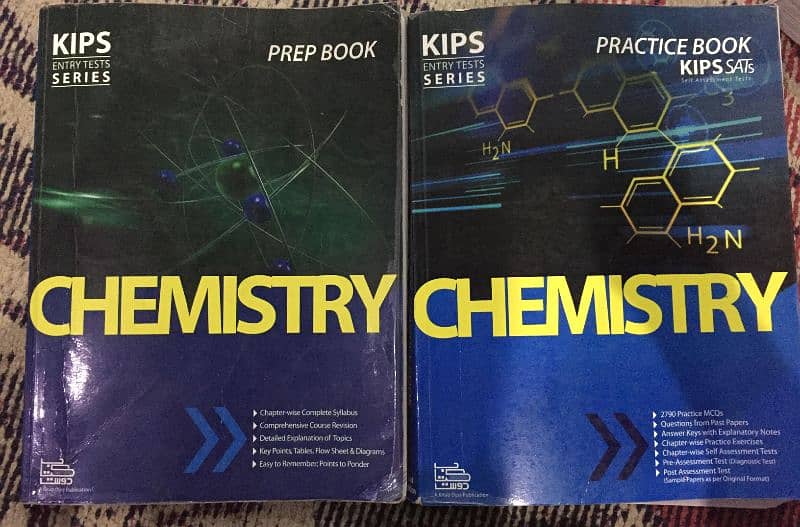 KIPS Entry Test Series Books for ECAT SATs FUNGAT 4