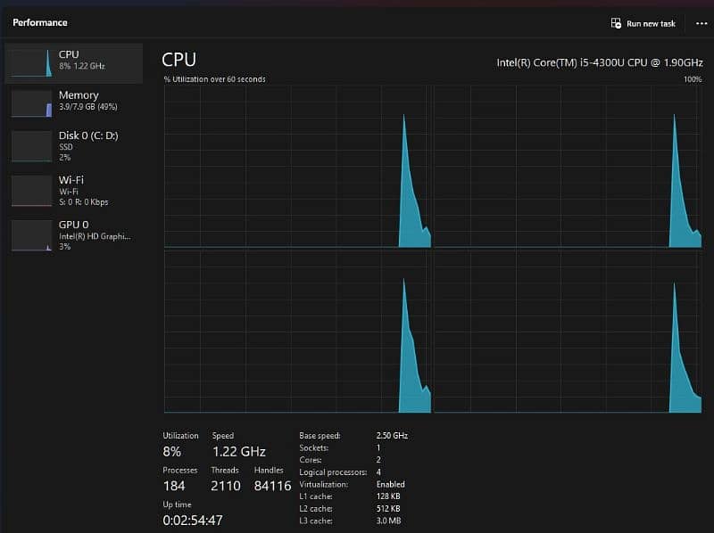 Core i5 4th Gen Toshiba laptop 5