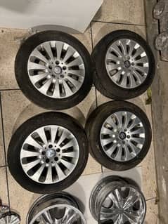 Mercedes 16” Geniune wheels and tyres