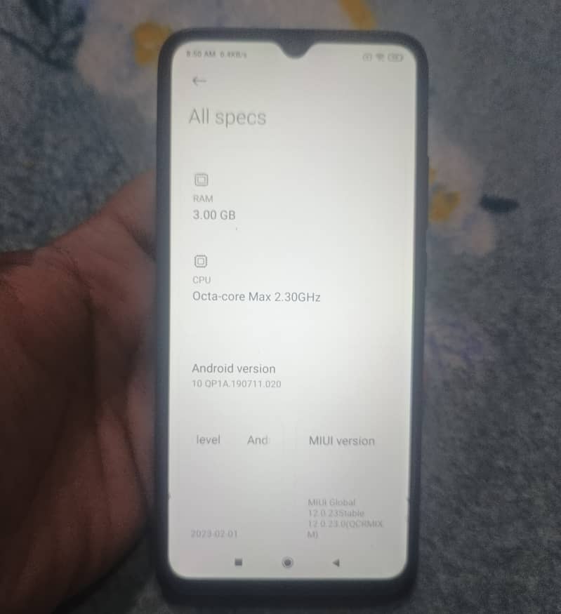 Redmi 9c black 3/64GB Good Condition 5