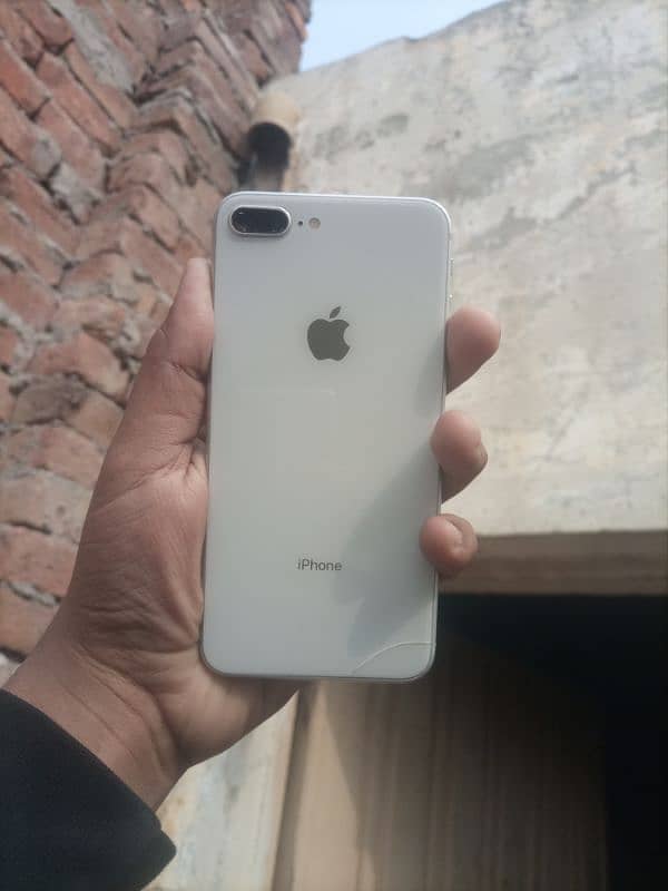 I phone 8 plus , 256gb , white , non pta , 03077431829 0