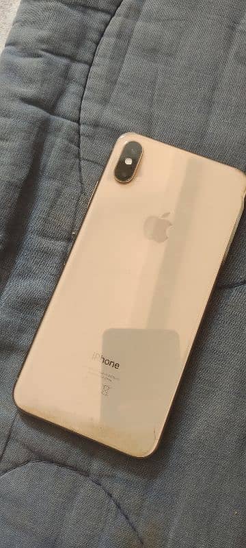 iphone XS max nonpta gold color 64GB 10/10 original penal face id ok 0