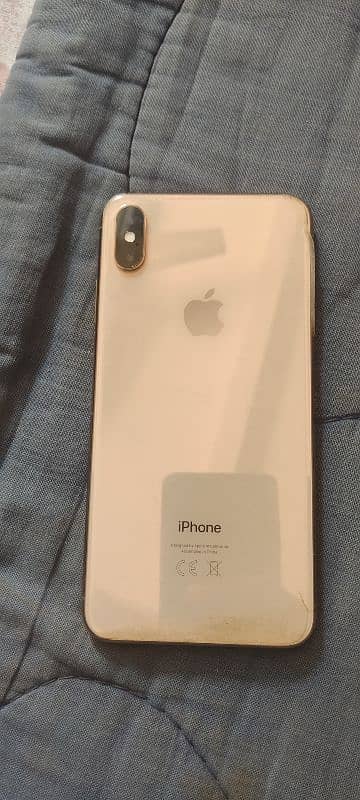 iphone XS max nonpta gold color 64GB 10/10 original penal face id ok 4