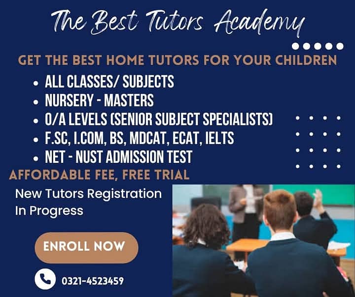 Home Tutors Available 0