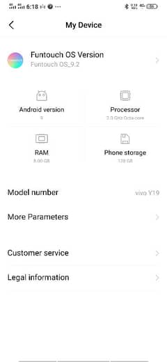 Vivo Y19 Non PTA Exchange possible