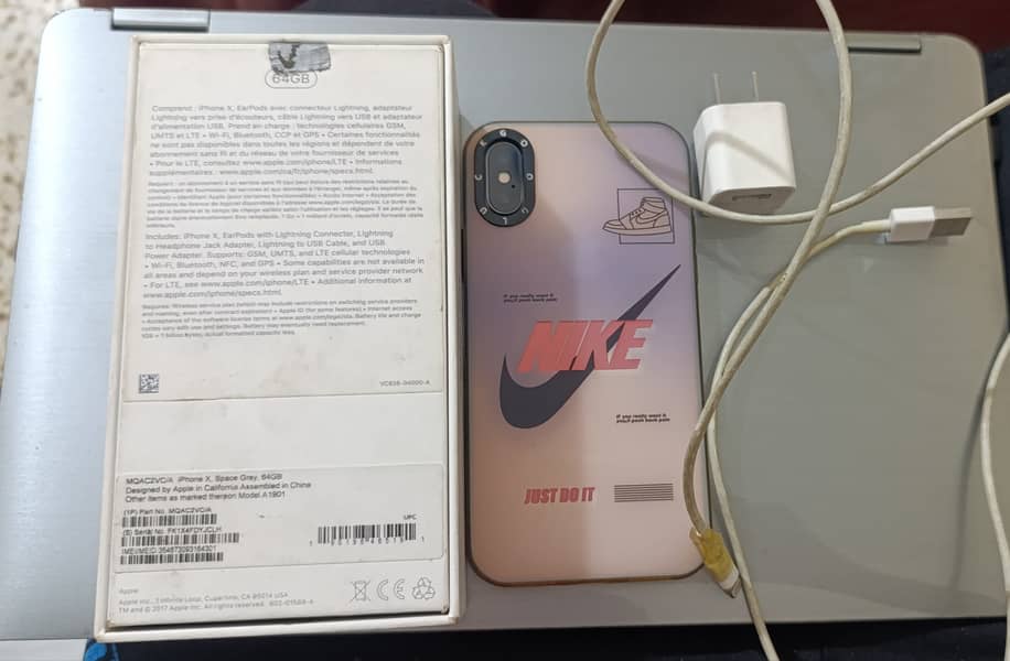 Apple iPhone X 64 gb Non Pta With Box 7