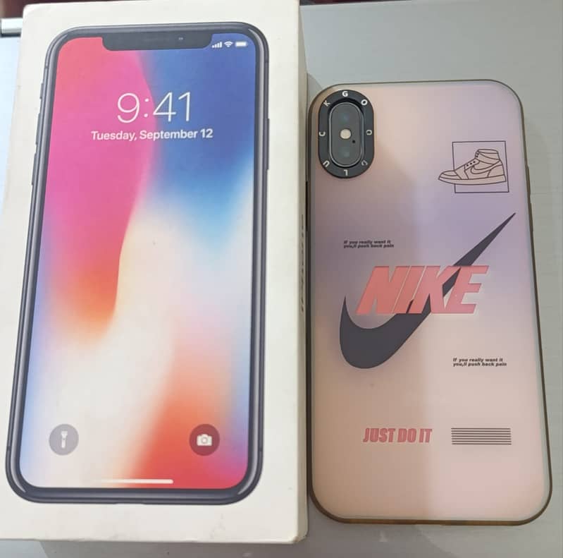 Apple iPhone X 64 gb Non Pta With Box 8