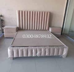 Bed / bed set / king size bed / wooden bed / double bed / poshish bed