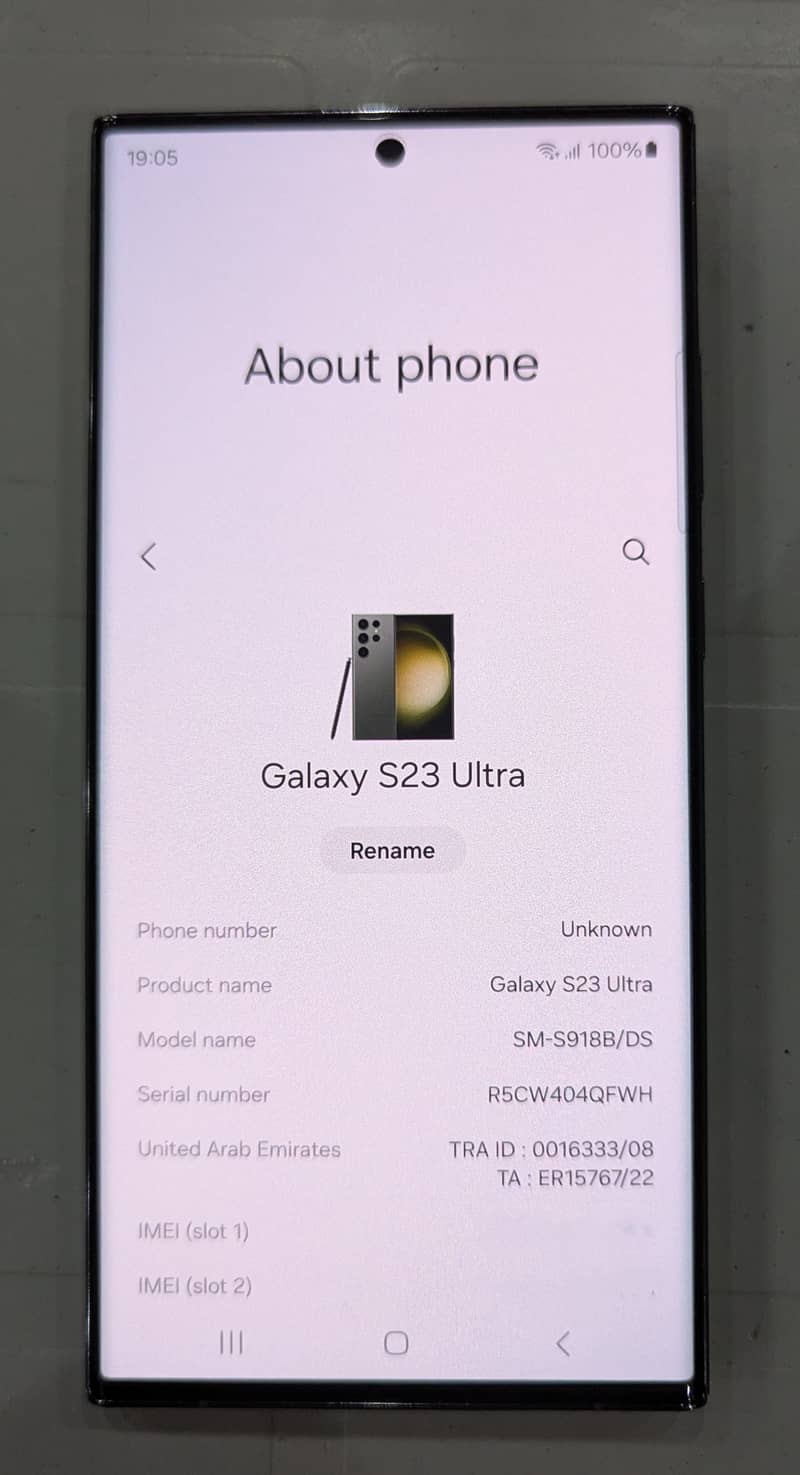 Samsung S-23 Ultra 12/256, PTA Approved 5